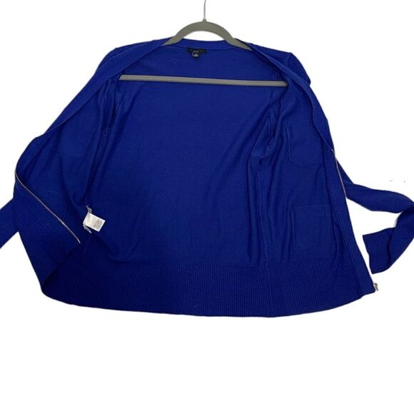 𝅺ANN Taylor Royal Blue Cardigan - Picture 4 of 10